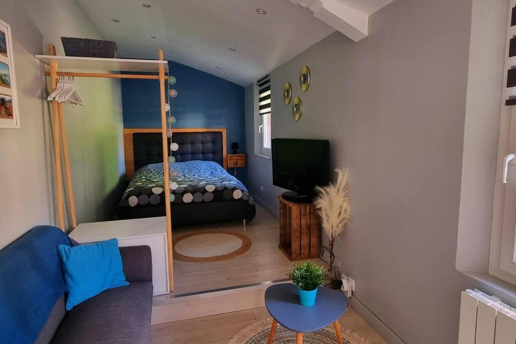 Studio Independant Avec Terrasse Vue Jardin Beauchamps  Zewnętrze zdjęcie